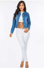 Load image into Gallery viewer, Eva Denim Jacket