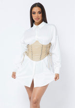 Load image into Gallery viewer, PU Corset