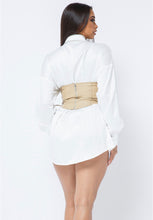 Load image into Gallery viewer, PU Corset