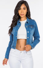 Load image into Gallery viewer, Eva Denim Jacket