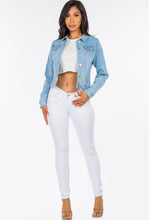 Load image into Gallery viewer, Eva Denim Jacket