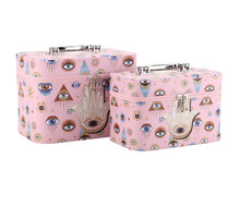 Load image into Gallery viewer, 2pc Hard Case Cosmetic Set